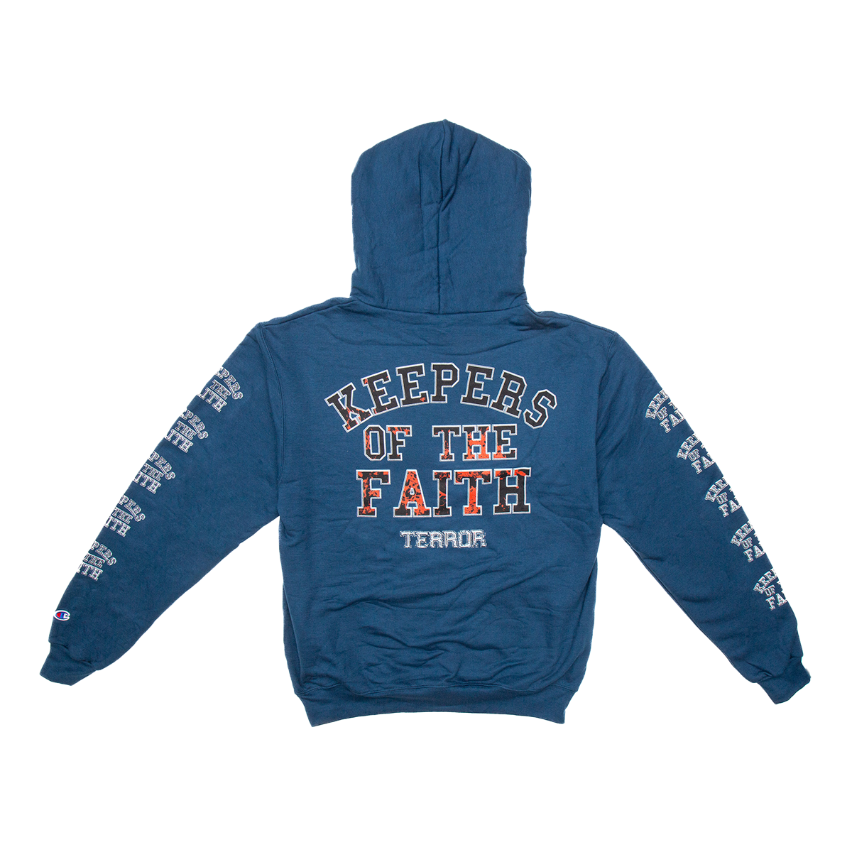 KEEPERS OF THE FAITH - BLUE HOODIE