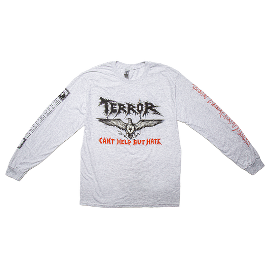 CANT HELP BUT HATE - HEATHER GREY LONGSLEEVE