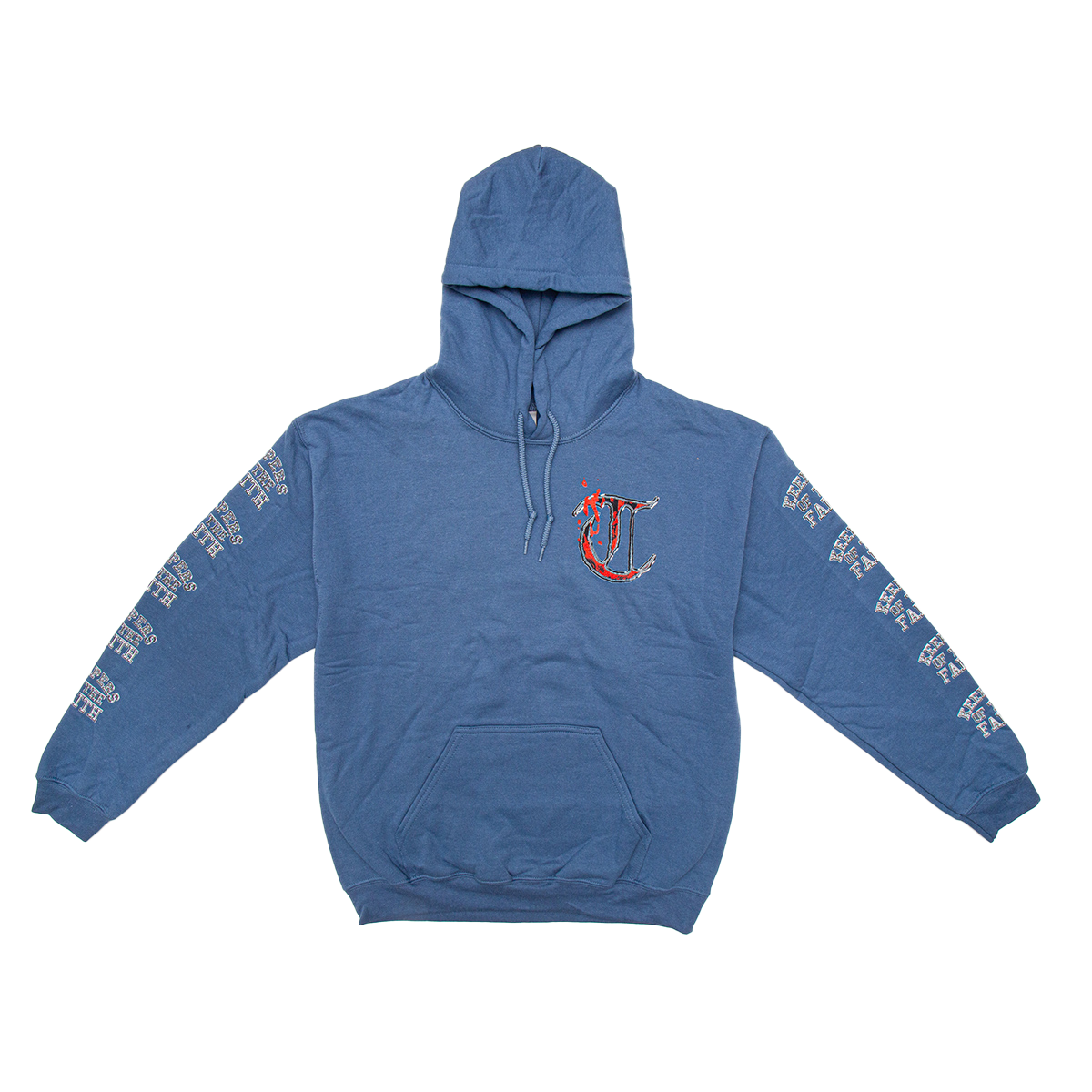 KEEPERS OF THE FAITH - LIGHT BLUE HOODIE