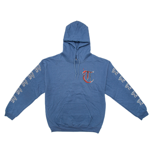 KEEPERS OF THE FAITH - LIGHT BLUE HOODIE