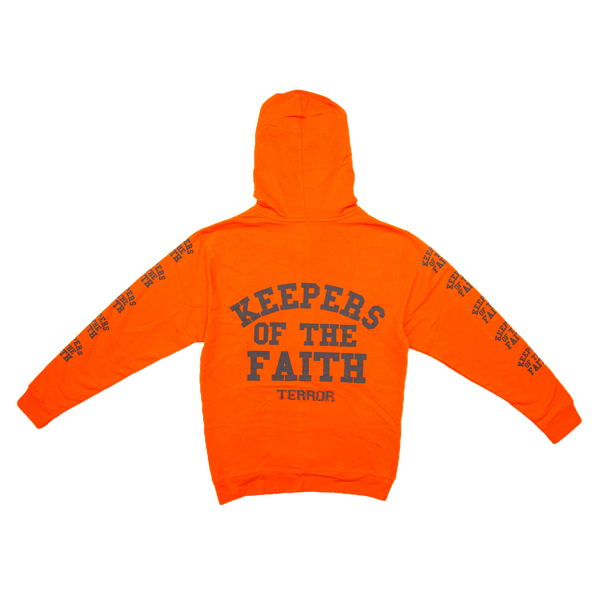 KEEPERS OF THE FAITH - ORANGE HOODIE