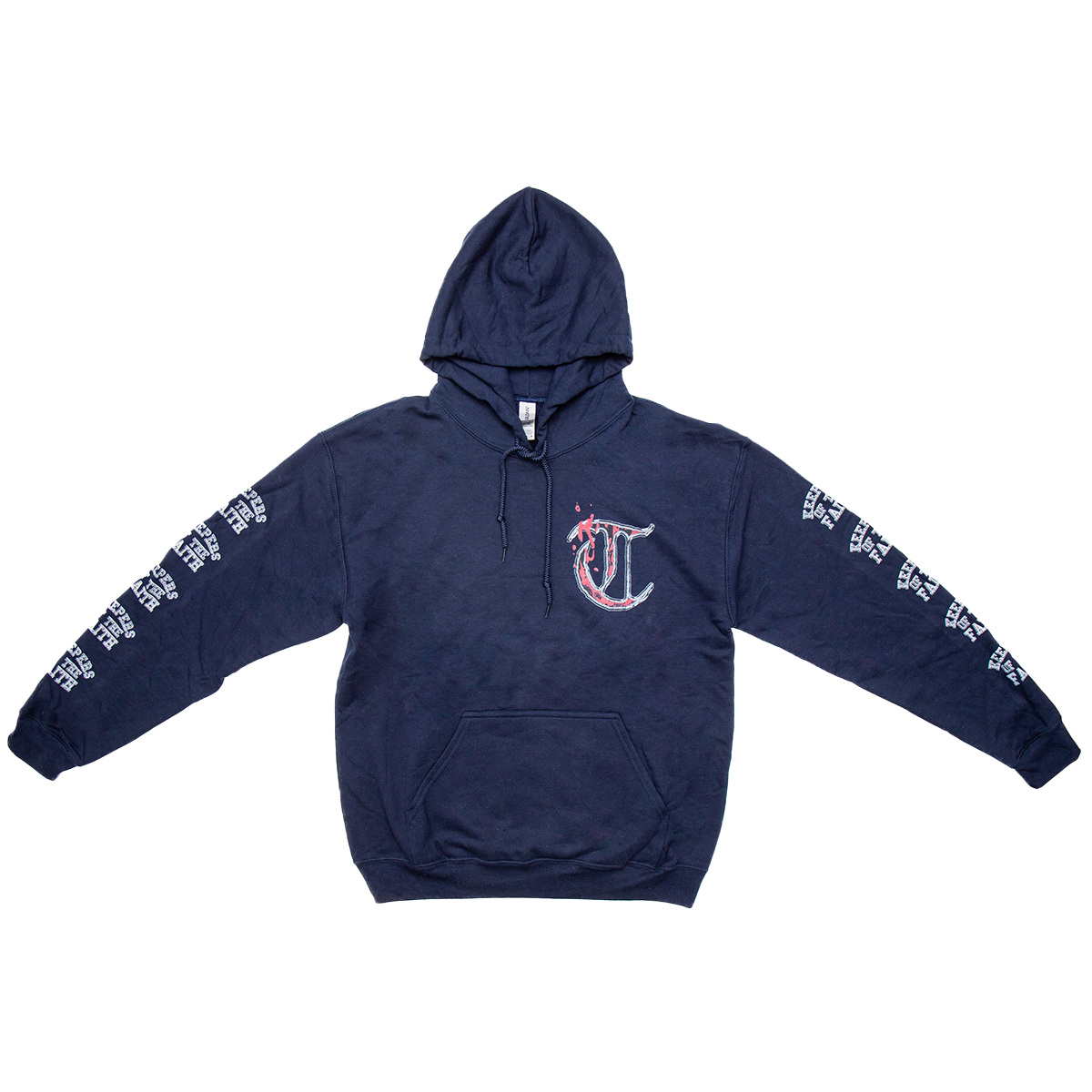 KEEPERS OF THE FAITH - NAVY HOODIE