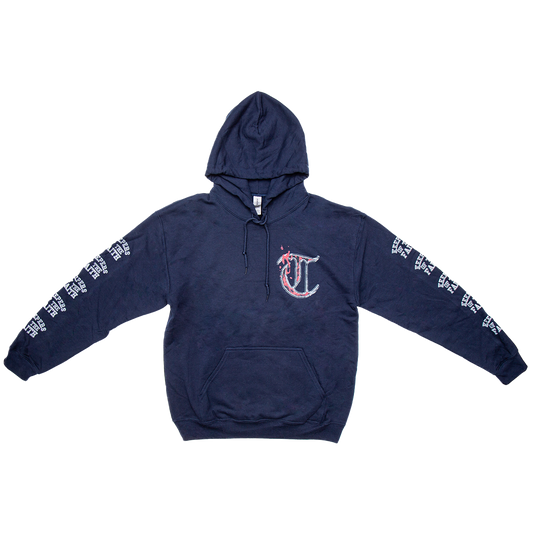 KEEPERS OF THE FAITH - NAVY HOODIE